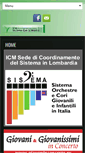 Mobile Screenshot of insiemeconlamusica.com